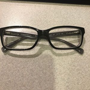 Dolce Gabbana Black eyeglass frames